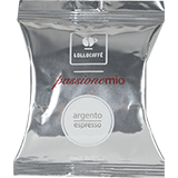 Lollo Argento Espresso (100 capsule compatibili con Bialetti)
