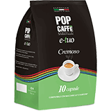 Pop Caffè Cremoso (100 capsule compatibili con Fior Fiore Coop e Lui Espresso)