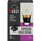 Verzì Espresso Gran Crema (50 capsule compatibili con Lavazza A Modo Mio)