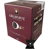 Lollo Nero Espresso (100 capsule compatibili con Lavazza Espresso Point)