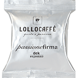 Lollo Dek Espresso (80 capsule compatibili con Lavazza Firma)