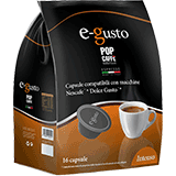 Pop Caffè Intenso (96 capsule compatibili con Nescafè Dolcegusto)