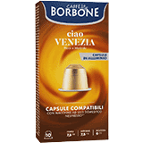 Borbone Bella Palermo (100 capsule in alluminio compatibili con Nespresso)
