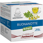 Sandemetrio Buonanotte (Tisana funzionale biologica - astuccio da 10 capsule compatibili Nespresso)